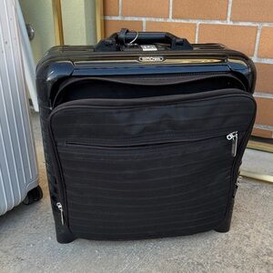 RIMOWA Black Hard-Shell Carry-On Briefcase with Organizer Pockets